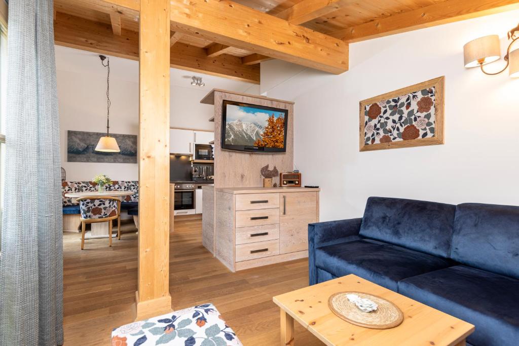 Kuchyň nebo kuchyňský kout v ubytování Landhaus Dorfbäck