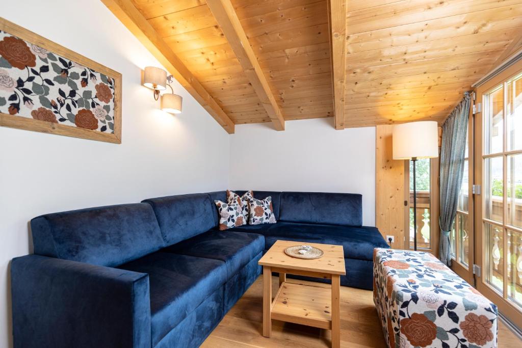 Posezení v ubytování Landhaus Dorfbäck