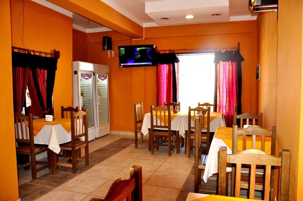 Restoran ili drugo mesto za obedovanje u objektu Hostel Copacabana La Quiaca