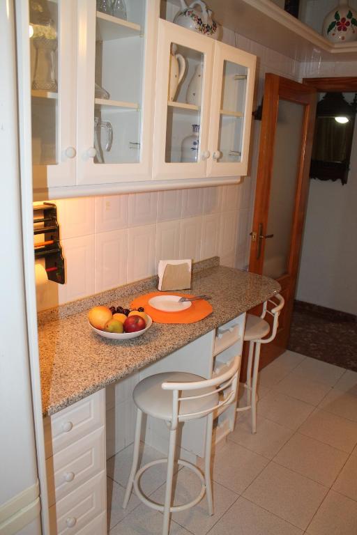 Kuchyň nebo kuchyňský kout v ubytování Apartamento Centro Murcia