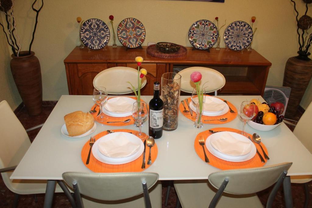 Nápoje v ubytování Apartamento Centro Murcia