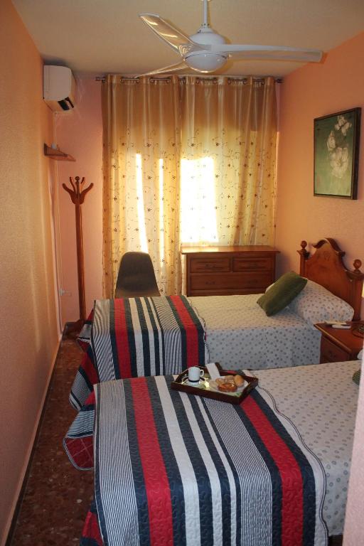 Postel nebo postele na pokoji v ubytování Apartamento Centro Murcia