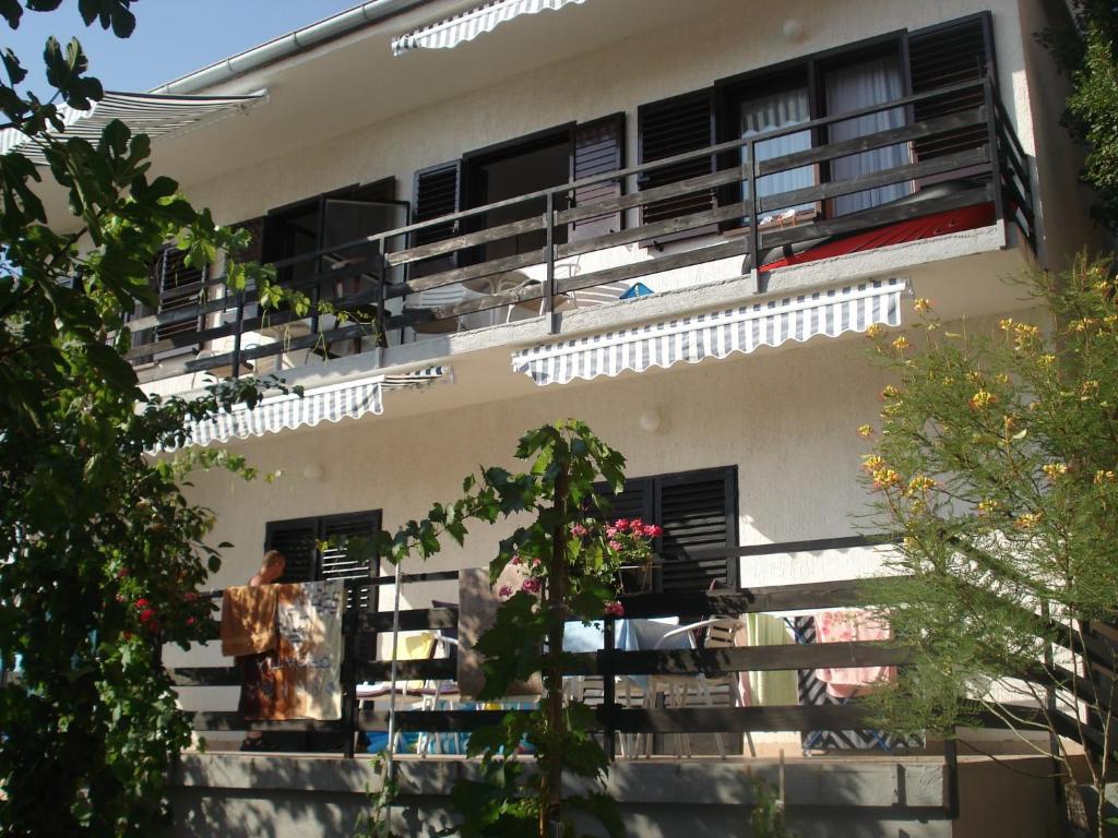 Balkón nebo terasa v ubytování Apartments Jurlina