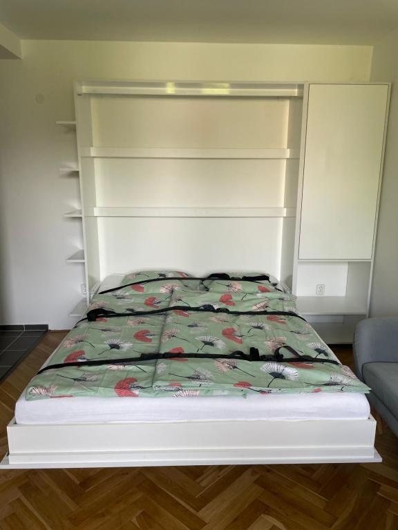 Postel nebo postele na pokoji v ubytování Apartmán V Krátké