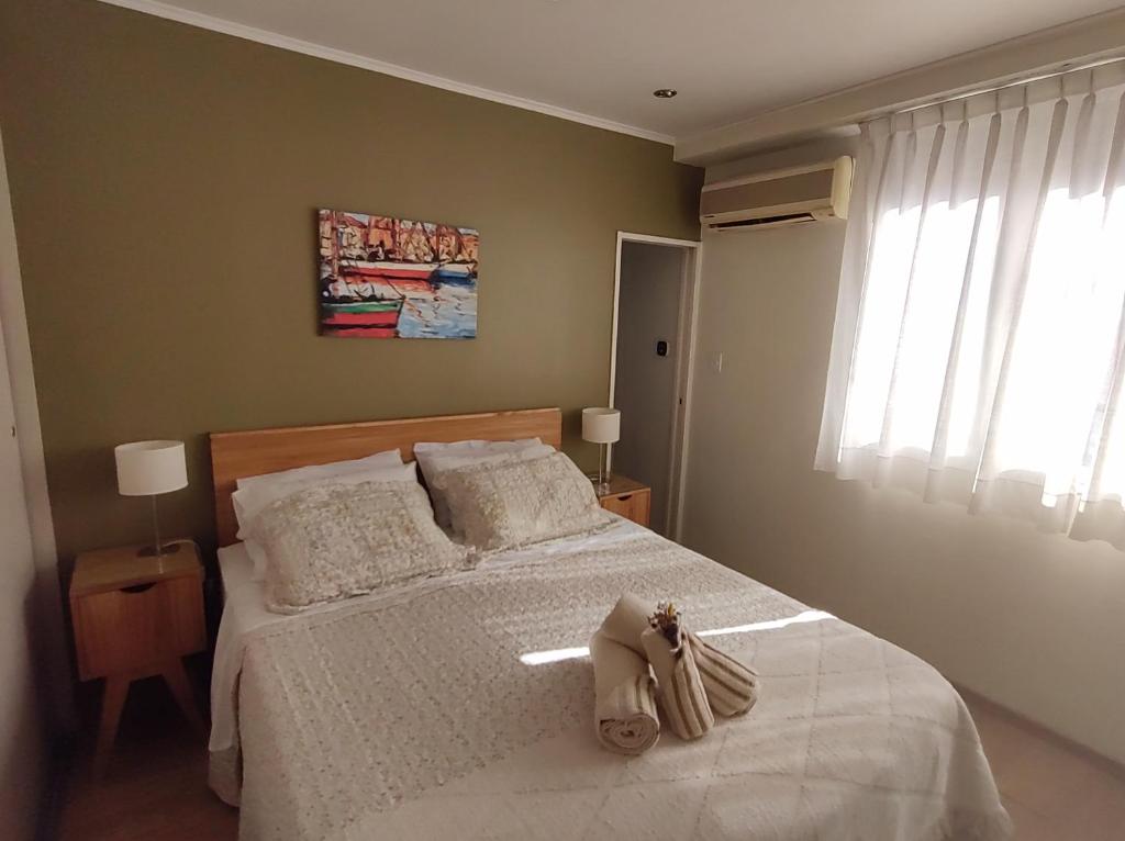 Ein Bett oder Betten in einem Zimmer der Unterkunft My Place Buenos Aires