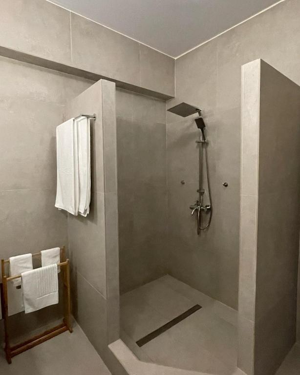 Koupelna v ubytování Speires suites