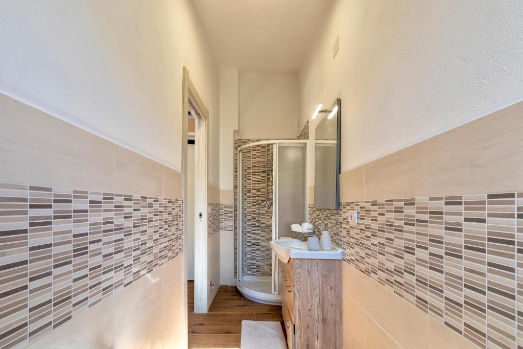 Kúpeľňa v ubytovaní Vico Rooms