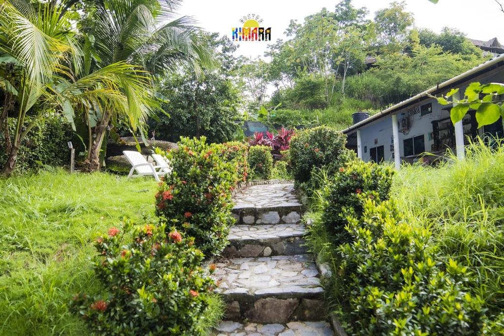 Zahrada ubytování Kimara Tayrona Hostel