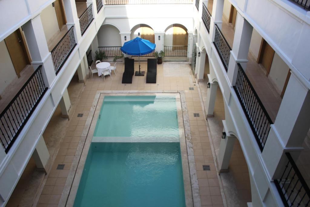 Bazén v ubytování Boracay Sands Hotel nebo v jeho okolí