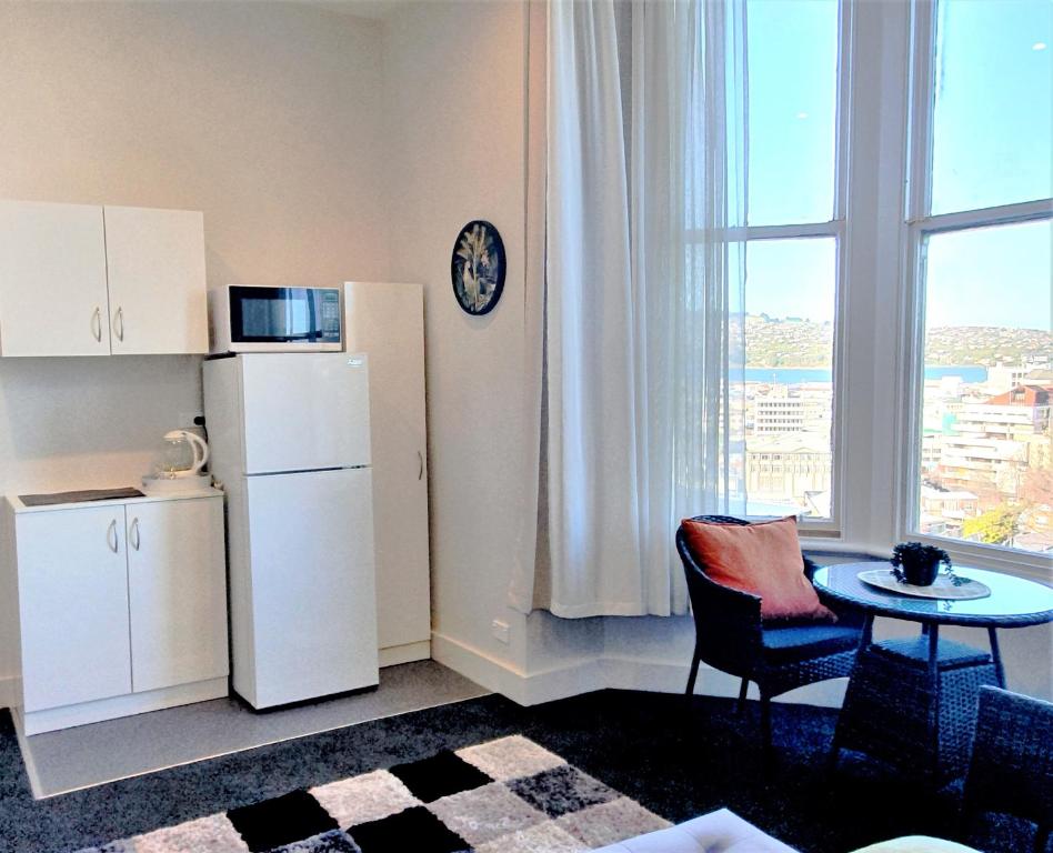 Kuchyň nebo kuchyňský kout v ubytování Work Stay at 123