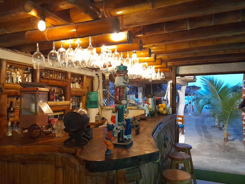 Nápoje v ubytování Hotel Gabarra Lodge