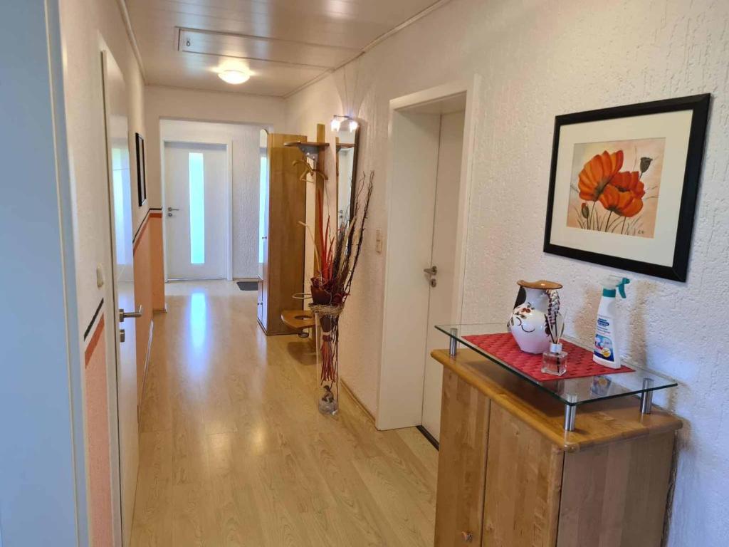 Kuchyň nebo kuchyňský kout v ubytování Ferienwohnung Graf Konrad