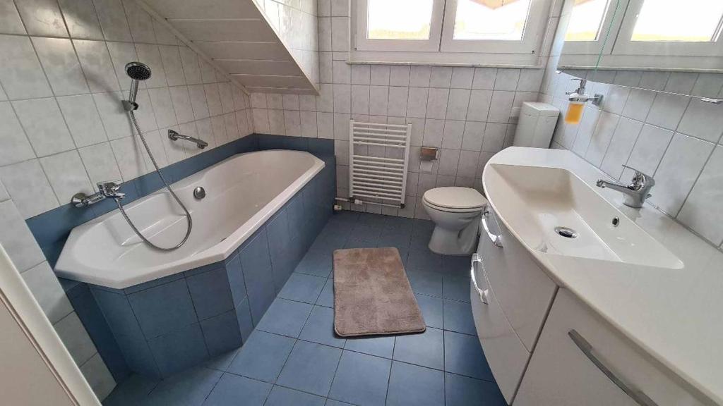 Koupelna v ubytování Ferienwohnung Graf Konrad