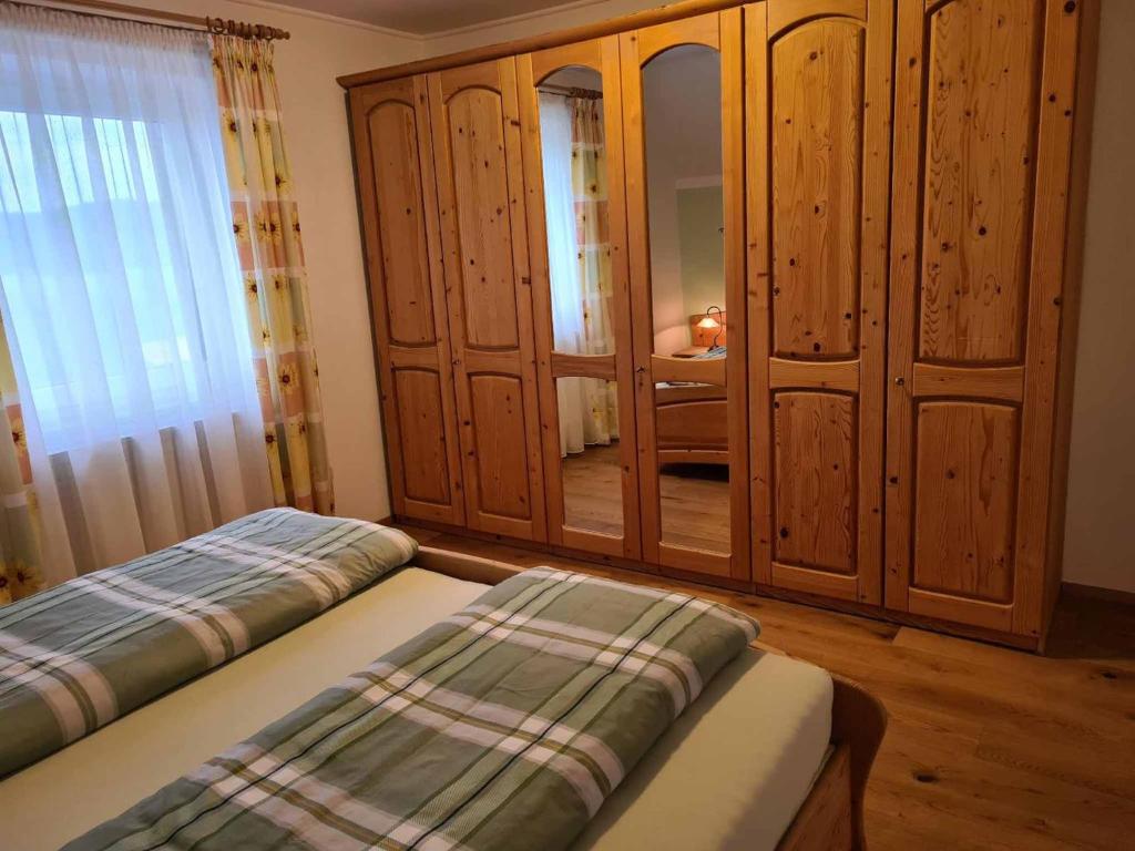 Postel nebo postele na pokoji v ubytování Ferienwohnung Graf Konrad