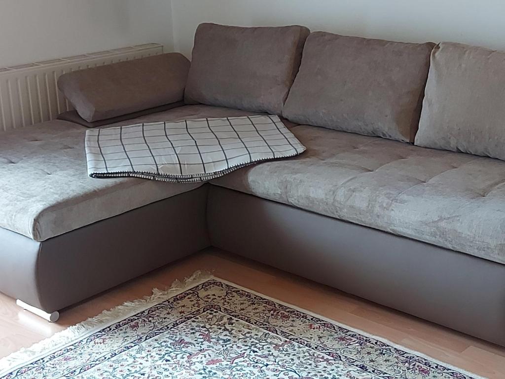 A seating area at Ferienwohnung Nadine Egger
