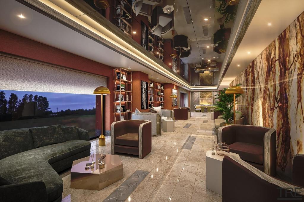 Posezení v ubytování Aspera Hotel Altunizade