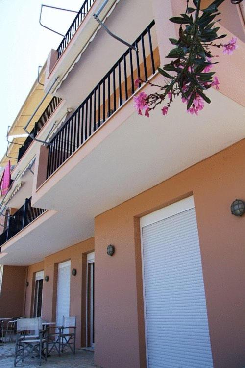 Balkón nebo terasa v ubytování Alexander Apartments