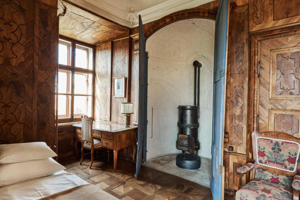 Posezení v ubytování Schloss Drosendorf
