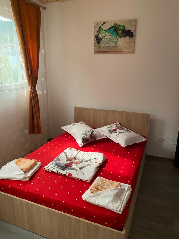 Postel nebo postele na pokoji v ubytování CASA DAVID