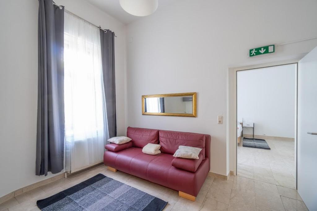 Posezení v ubytování Centre Apartments