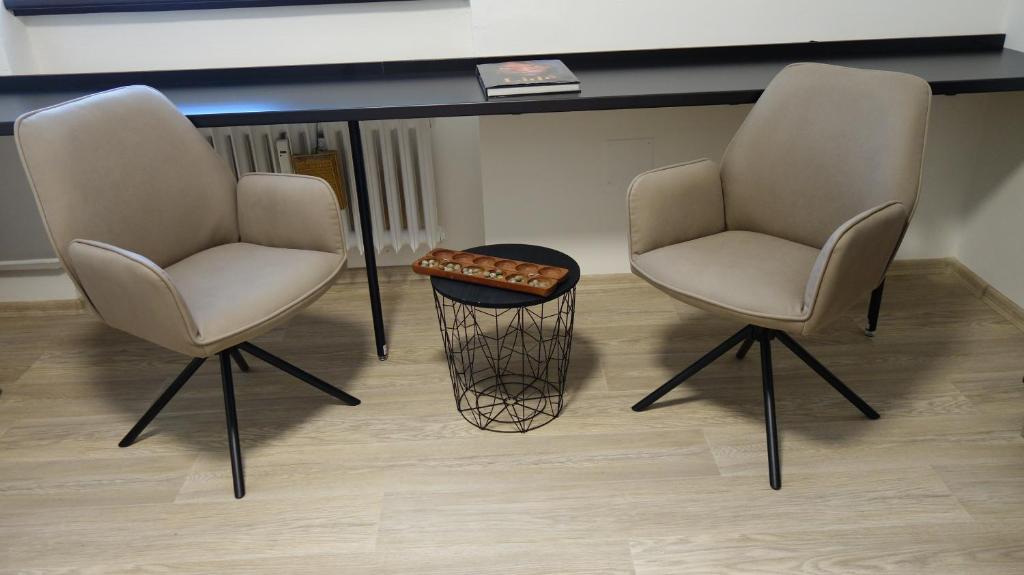Posezení v ubytování Academic Apartment Brno (AAB) 2+1 (62 m²)