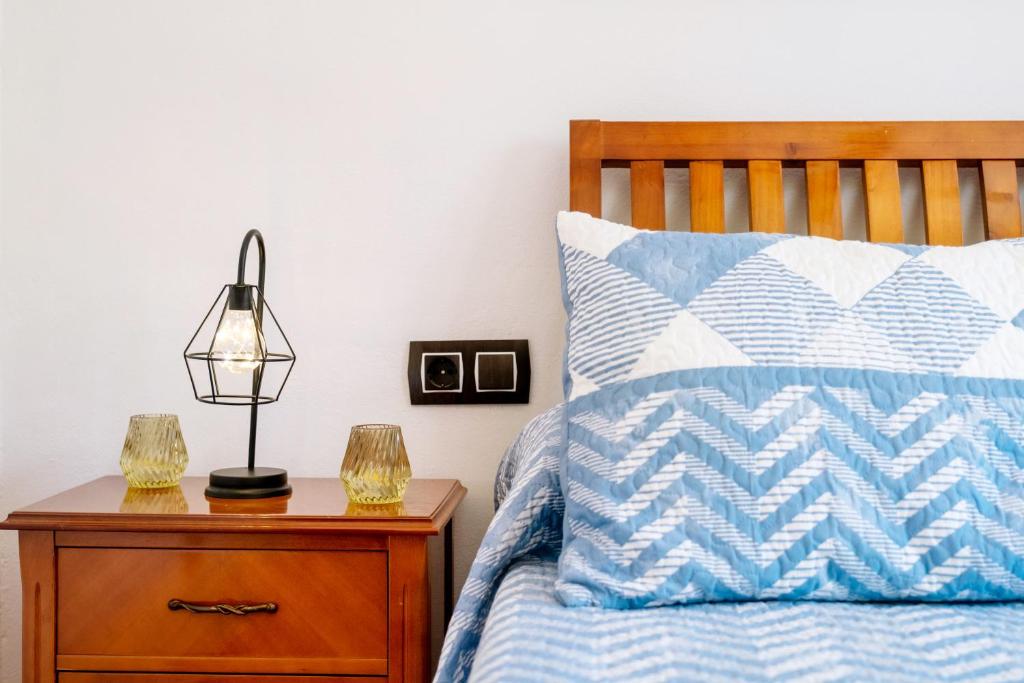 A bed or beds in a room at Casita T