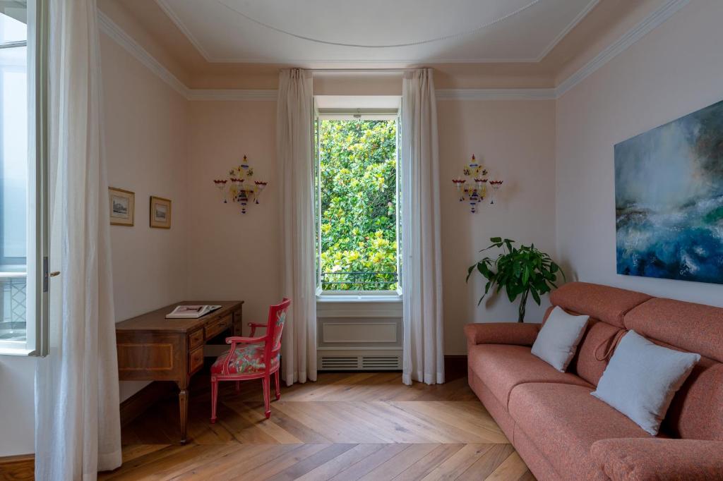 Posezení v ubytování Villa delle Palme