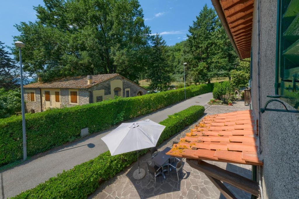 Ogród w obiekcie Mugello Circuit - B & B - L'aia dì Trippa all'Aria