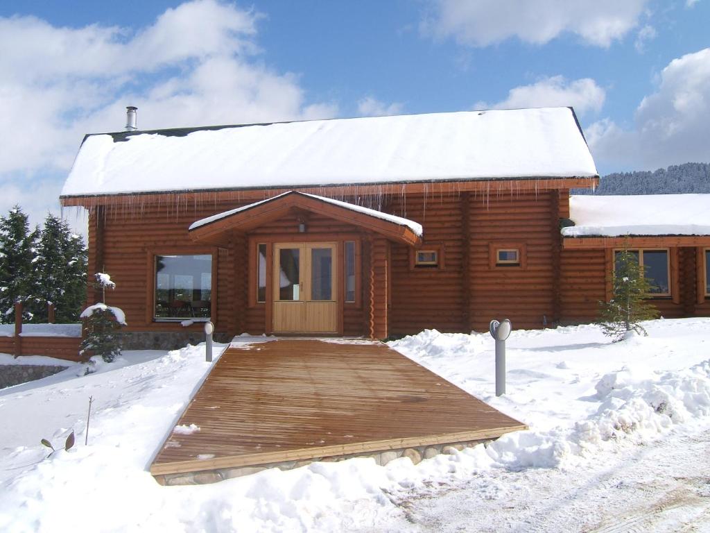 Kedros Village v zimě