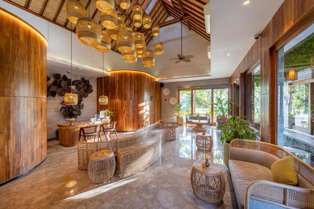 Posezení v ubytování Sini Vie Luxury Resort & Spa Seminyak by Ini Vie Hospitality