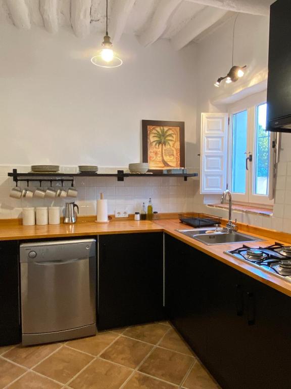 Kuchyň nebo kuchyňský kout v ubytování Casa Ofelia