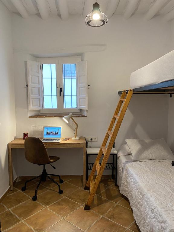 Postel nebo postele na pokoji v ubytování Casa Ofelia