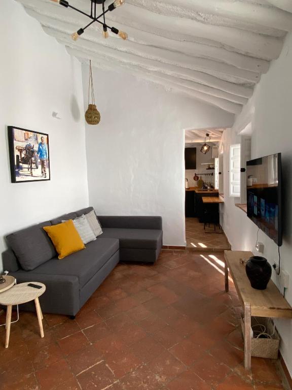 TV a/nebo společenská místnost v ubytování Casa Ofelia