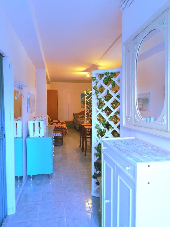 Kuchyň nebo kuchyňský kout v ubytování LA QUERCIA SUITES - taverna nel borgo medievale