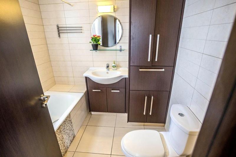 Koupelna v ubytování Villa Sorelle