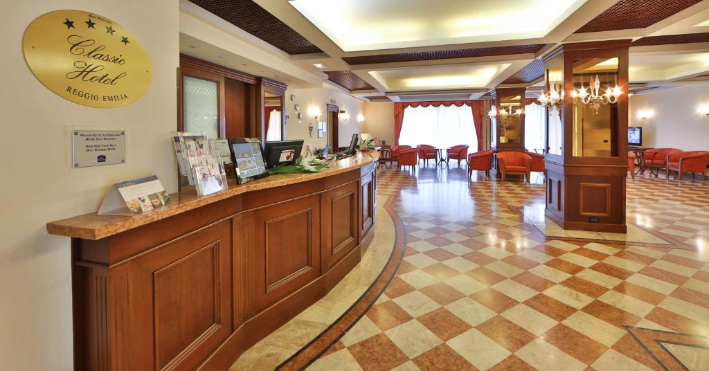 Lobby alebo recepcia v ubytovaní Best Western Classic Hotel