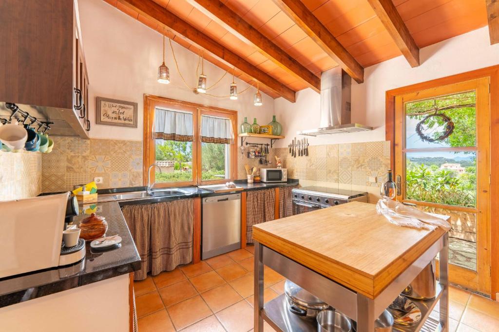 A kitchen or kitchenette at Manacor - 39698 Mallorca