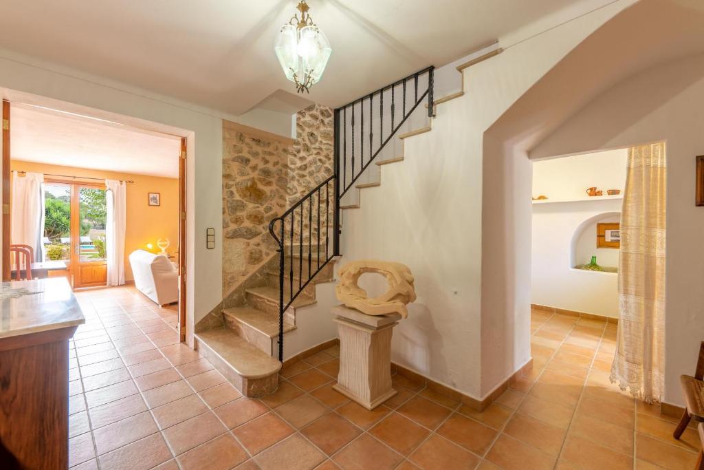 A bed or beds in a room at Manacor - 39698 Mallorca