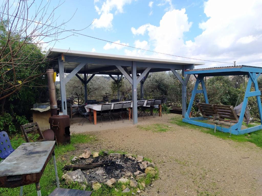 Zahrada ubytování Galilee Bedouin Camplodge