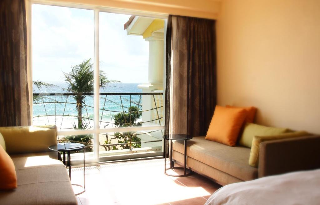 Area soggiorno di Chateau Beach Resort Kenting
