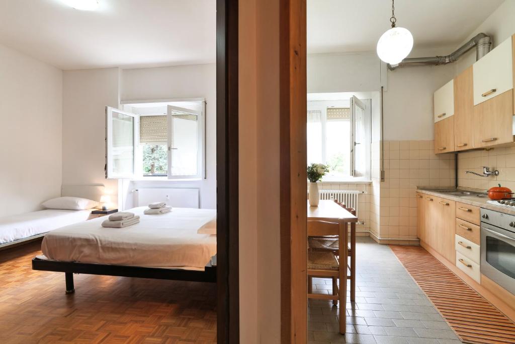 A kitchen or kitchenette at PrimoPiano - Pellegrino Rossi A