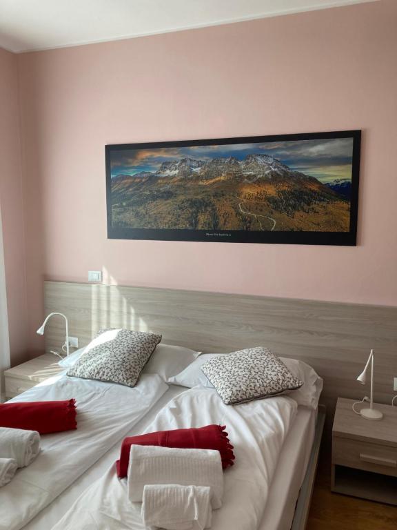 Postel nebo postele na pokoji v ubytování Adriatico Rooms