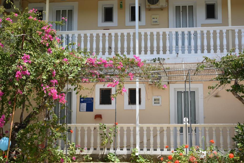 Budova, kde se aparthotel nachází
