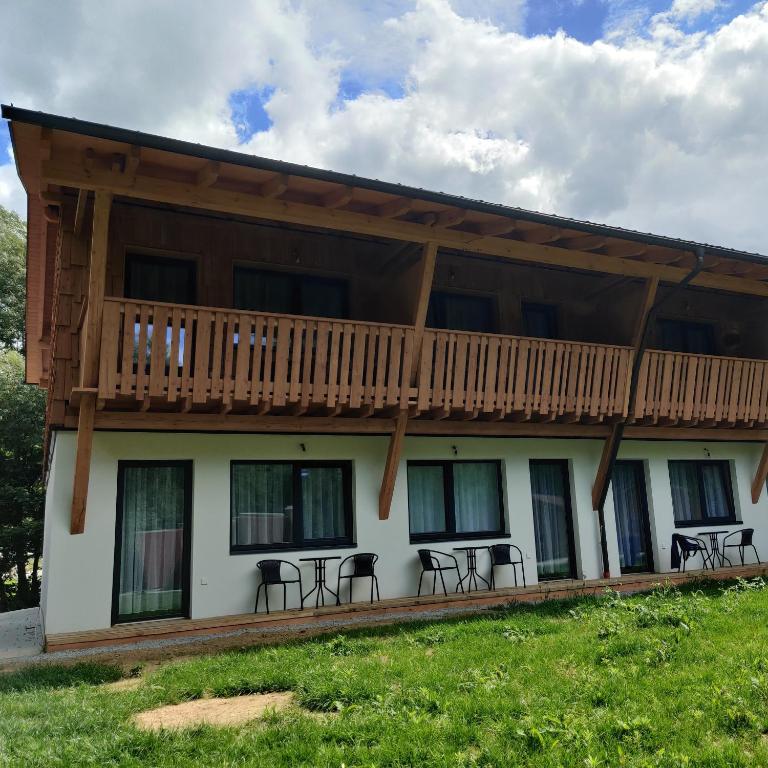Budova, kde se hotel nachází
