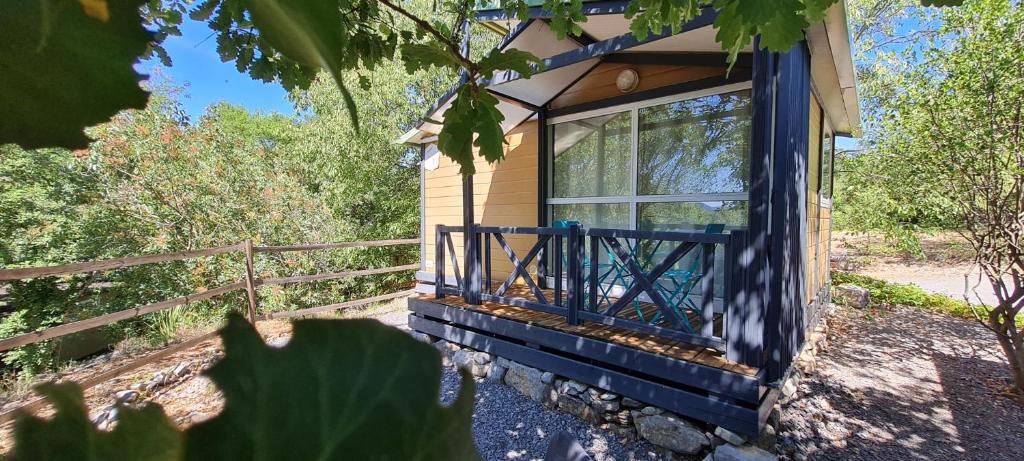 Les Chalets de Labeaume - Double Room With Terrace