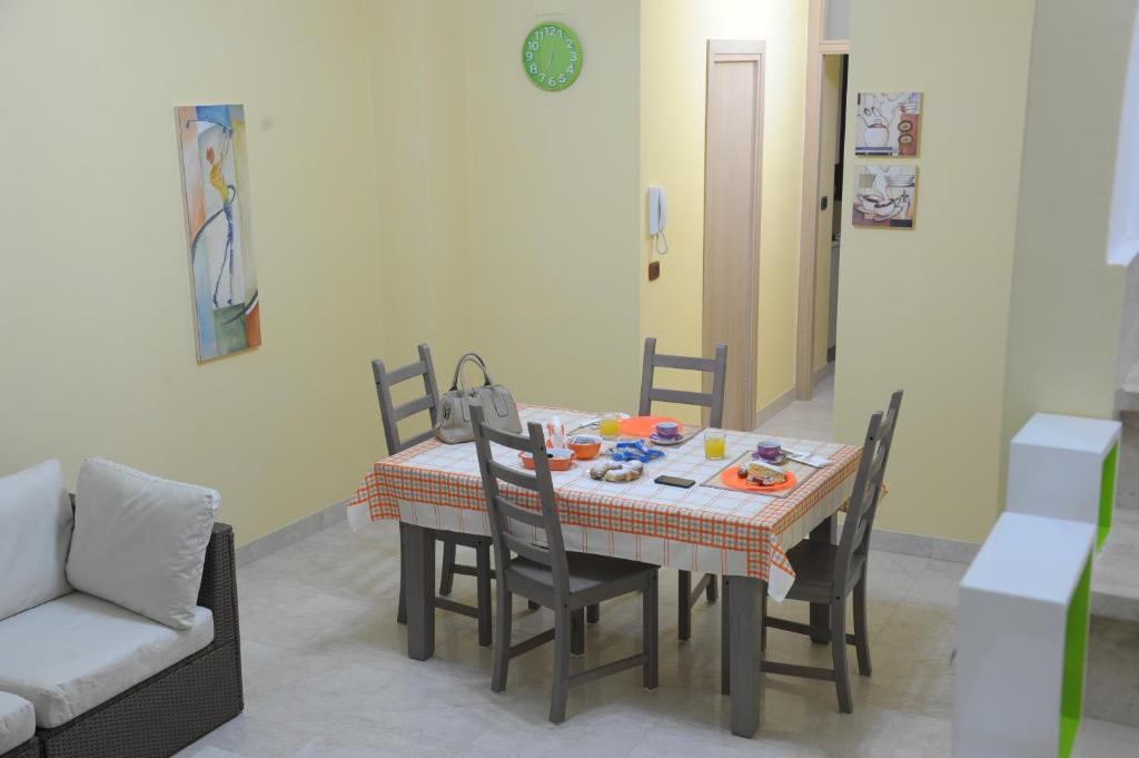 Posezení v ubytování B&B Abitazione Sandra