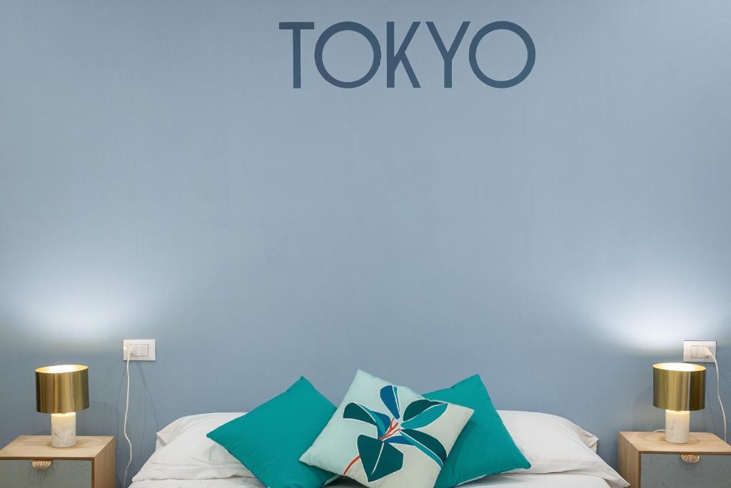 Łóżko lub łóżka w pokoju w obiekcie B&B Interno12