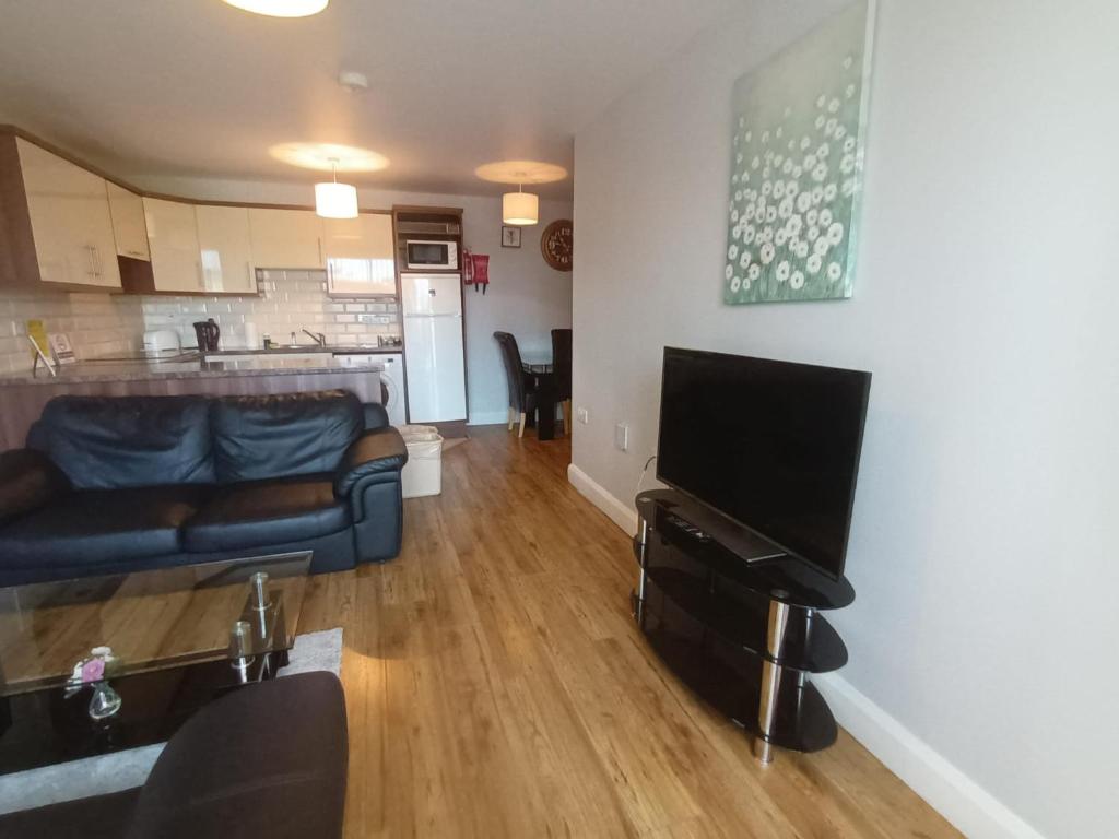 TV a/nebo společenská místnost v ubytování Wild Atlantic Apartments Killarney