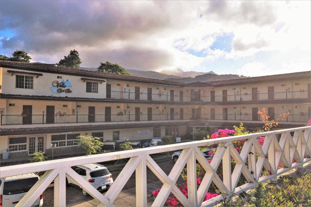 Budova, kde se hotel nachází