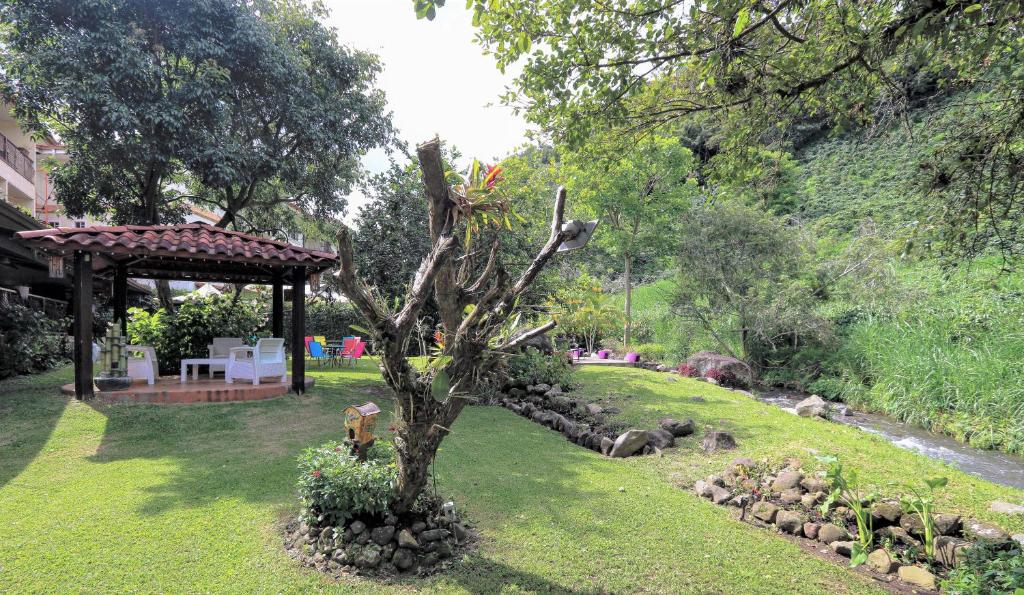 Zahrada ubytování Hotel Valle del Rio